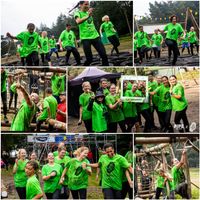 Op 16 oktober deden we met ons team mee aan de Graafobstaclerun.